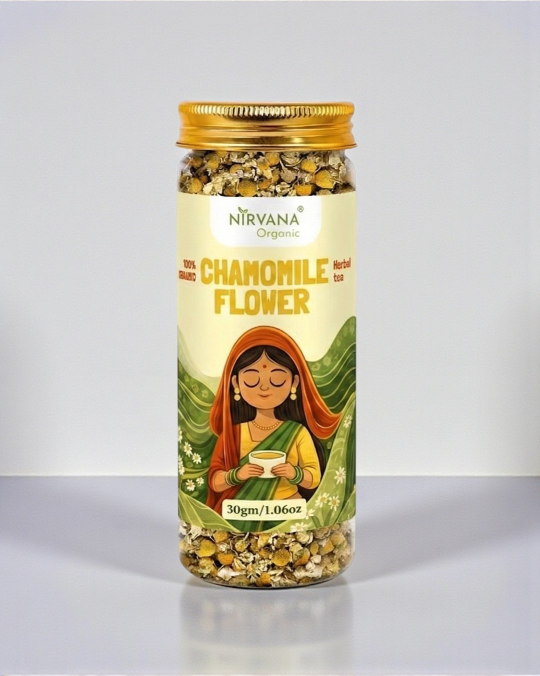 Chamomile flower infusions