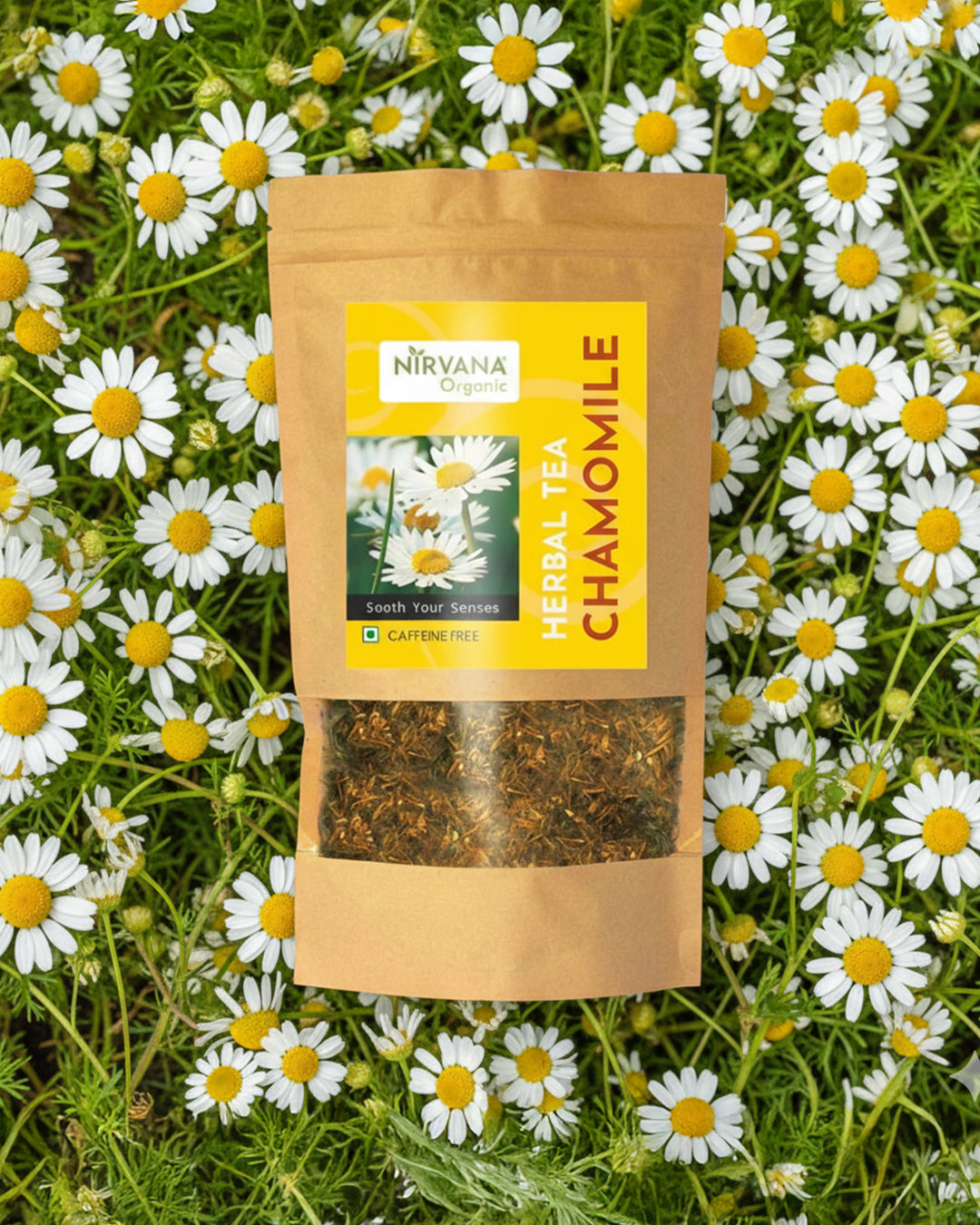 Organic Chamomile Tea for Hormonal Balance and Stress Relief| 70gms
