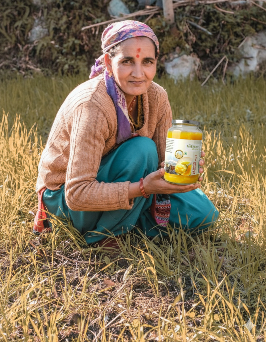 Badri Cow A2 Ghee-Made by Bilona Method (1kg)
