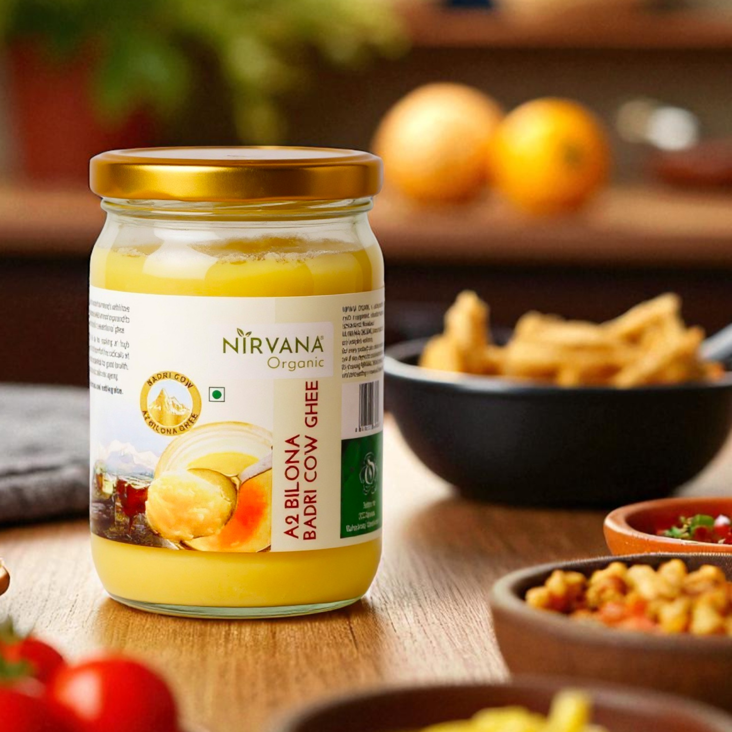 Badri Cow A2 Ghee-Made by Bilona Method (500gms)