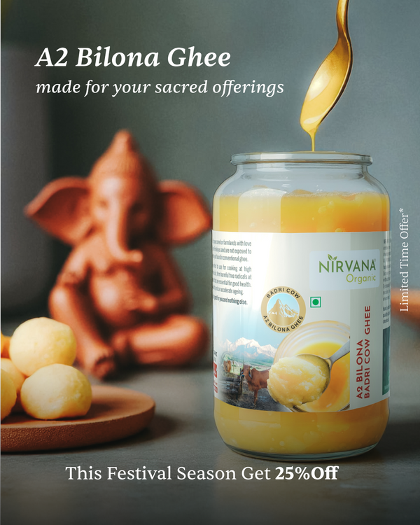 Badri Cow A2 Ghee-Made by Bilona Method (500ml)