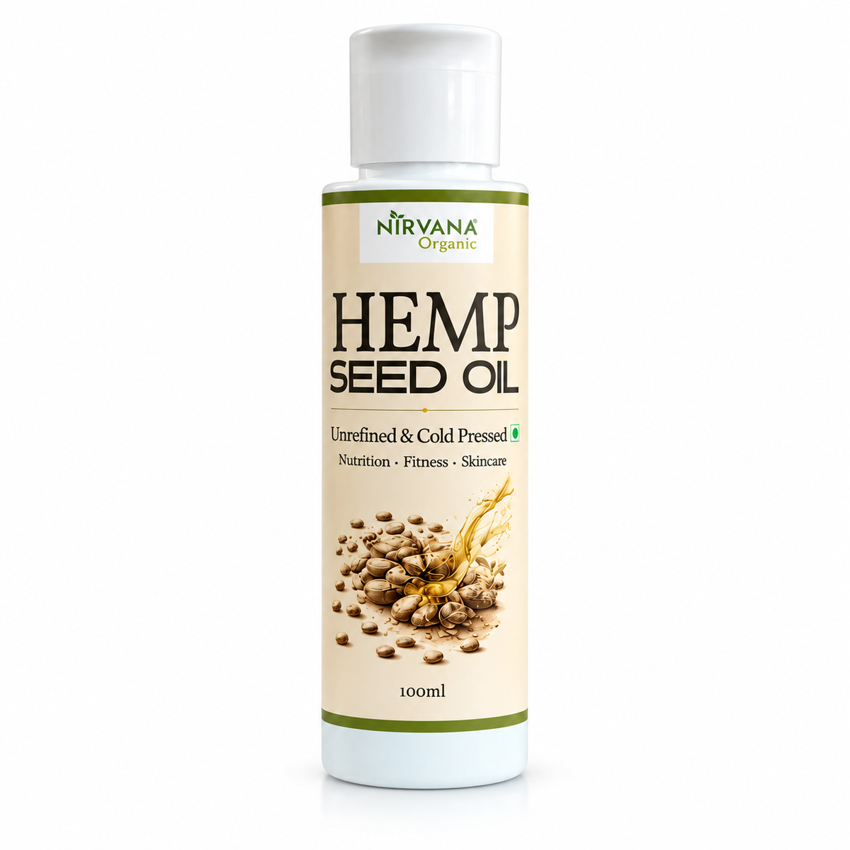 Nirvana Organic Hemp Seed Oil (100ml)