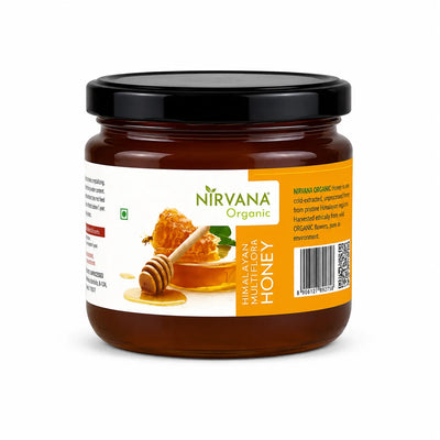 Nirvana Organic Himalayan MultiFlora Honey (400Gms)
