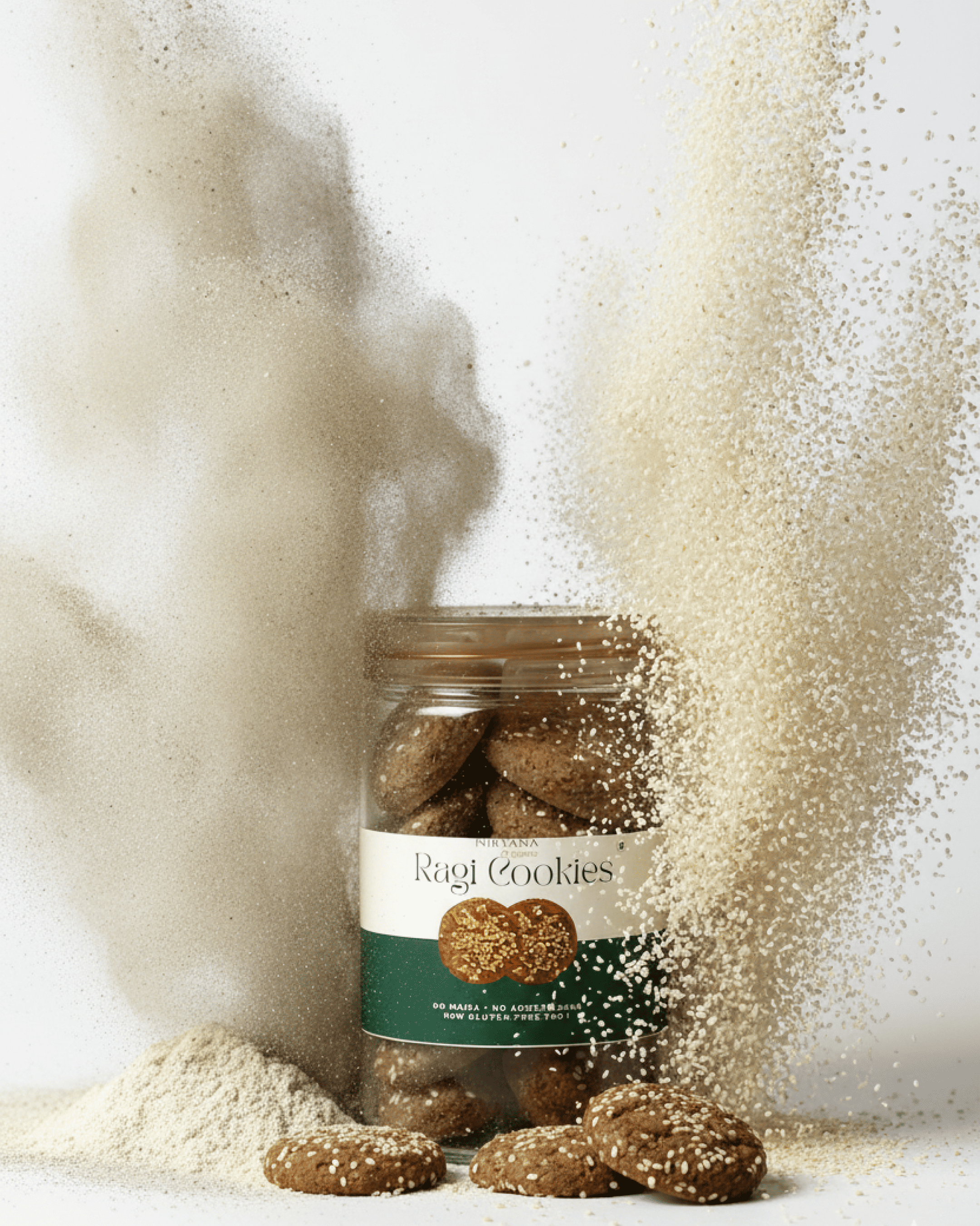 Ragi Cookies-Himalayan Finger Millet-More Nutritious & Digestive (200gms)