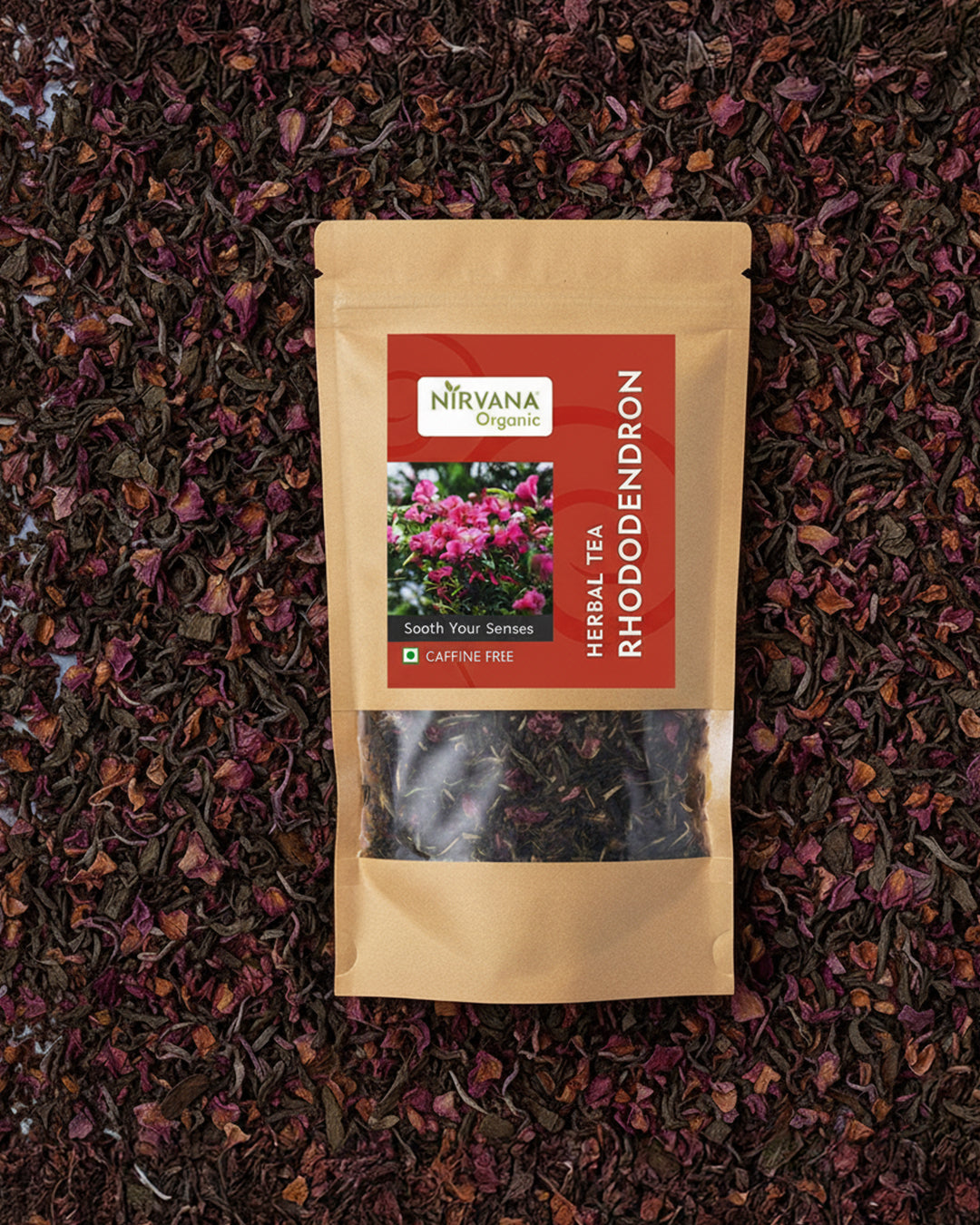 Organic Rhododendron Tea for Anti-Aging & Skin Health | Himalayan Buransh Tea with Nettle | 70gms