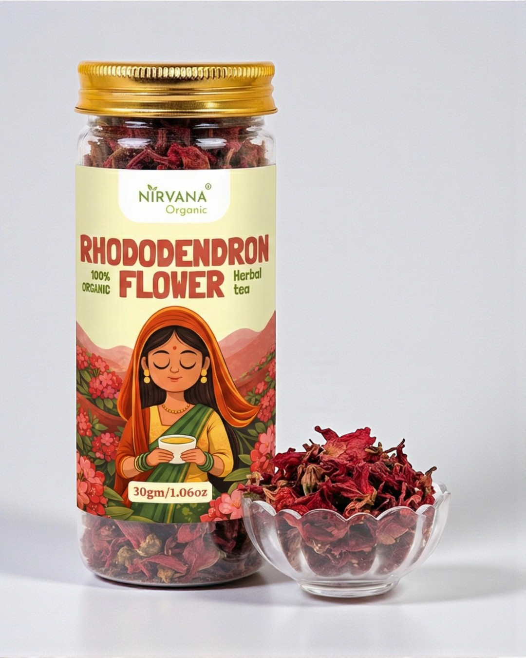 Rhododendron flower infusions