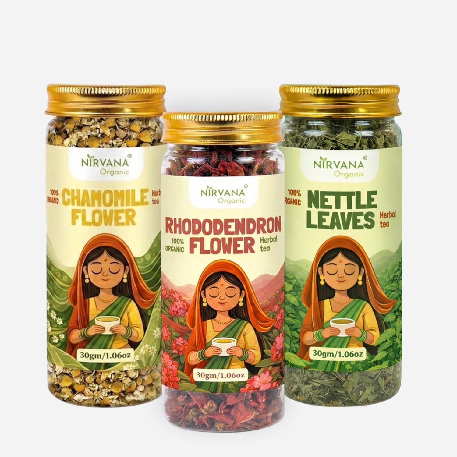 Nirvana Organic Infusion Tea Combo