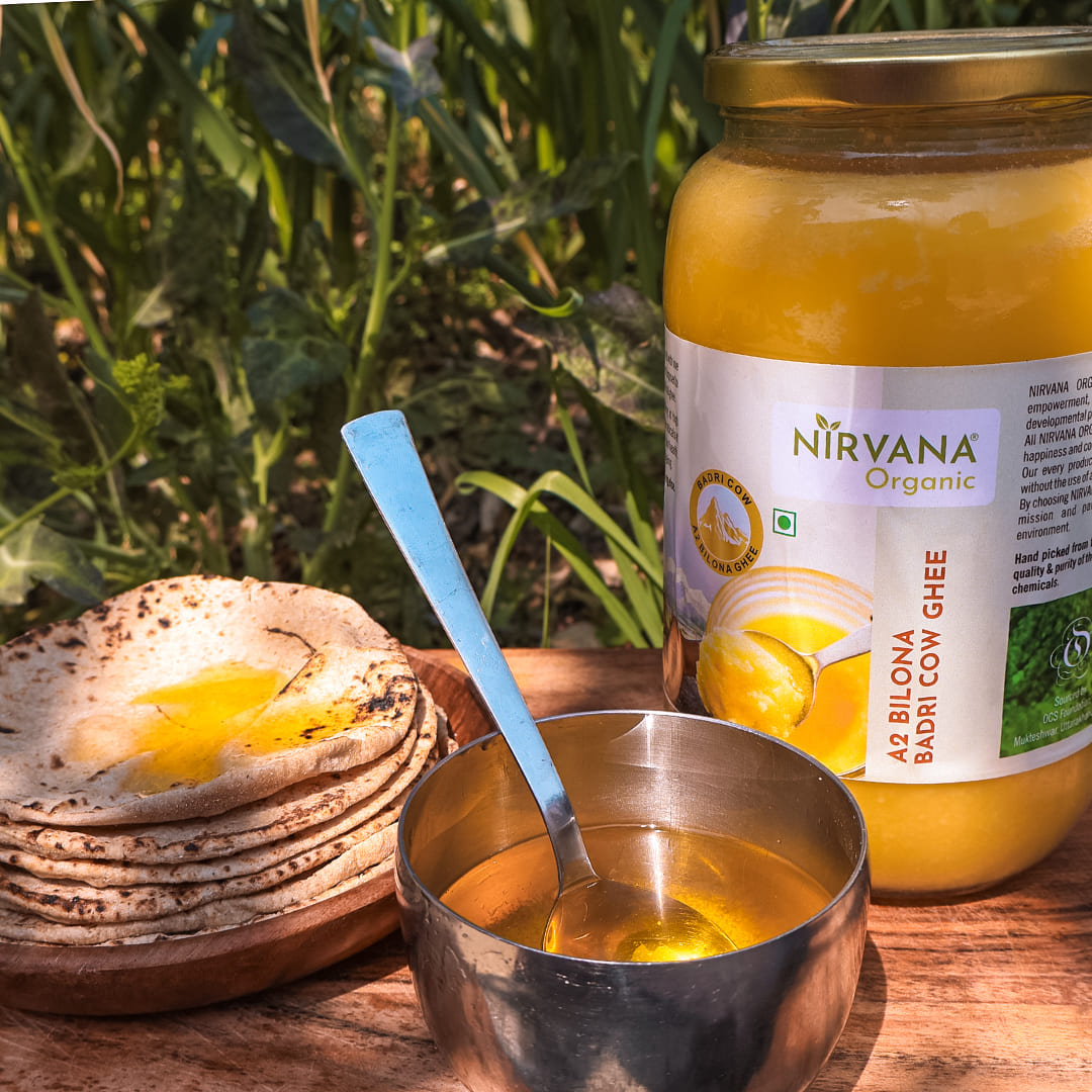 Badri Cow A2 Ghee-Made by Bilona Method (500gms)