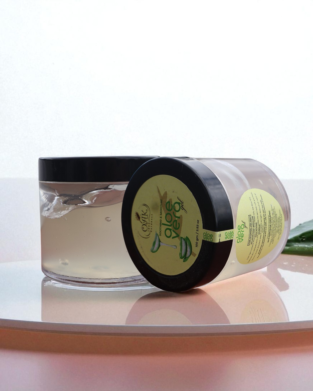 Pure Aloe Vera Gel 99% Natural - Organic Moisturizer for Face & Body | Soothes Irritated Skin