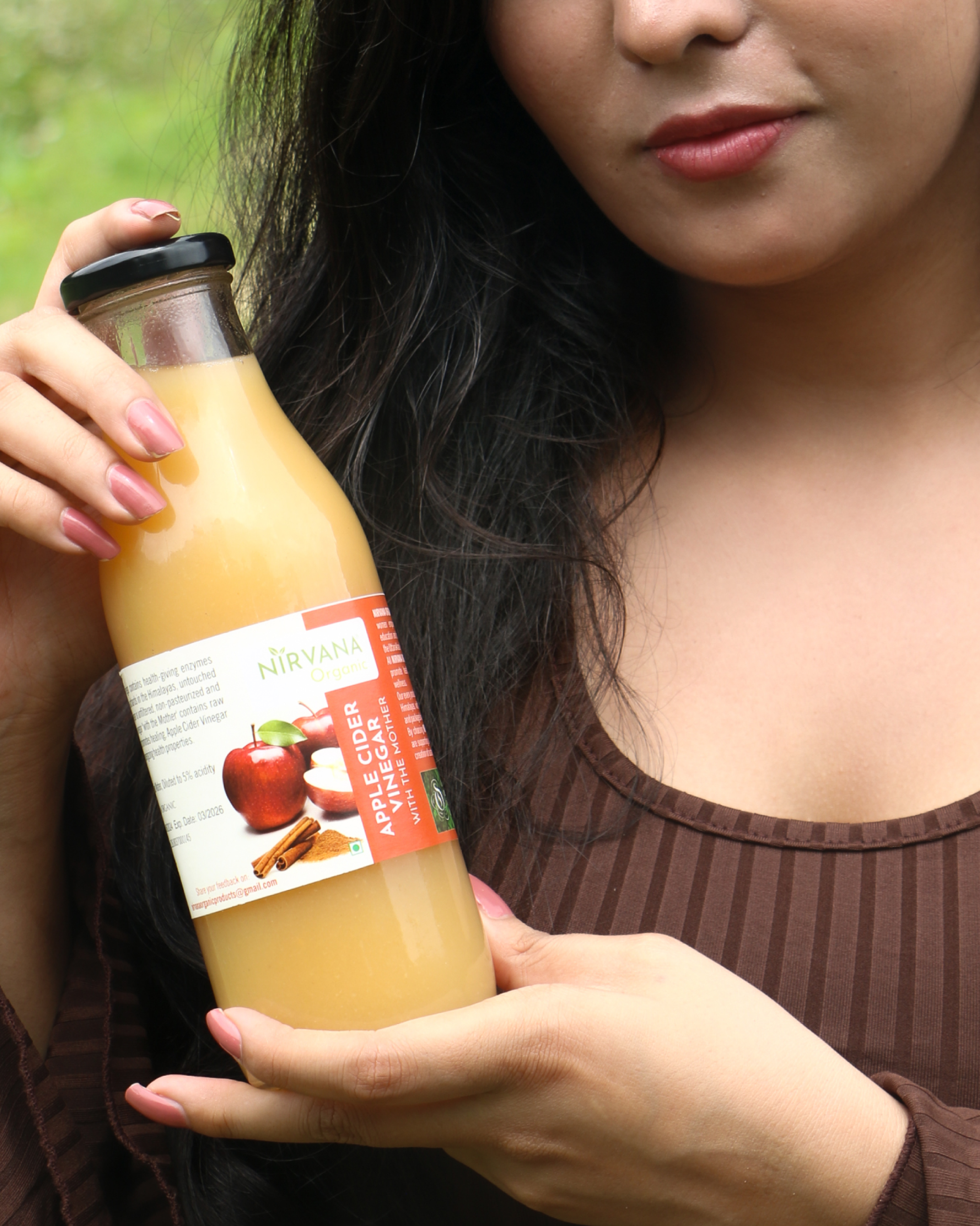 Organic Apple Cider Vinegar with the Mother, Pure Himalayan Goodness(500ml)