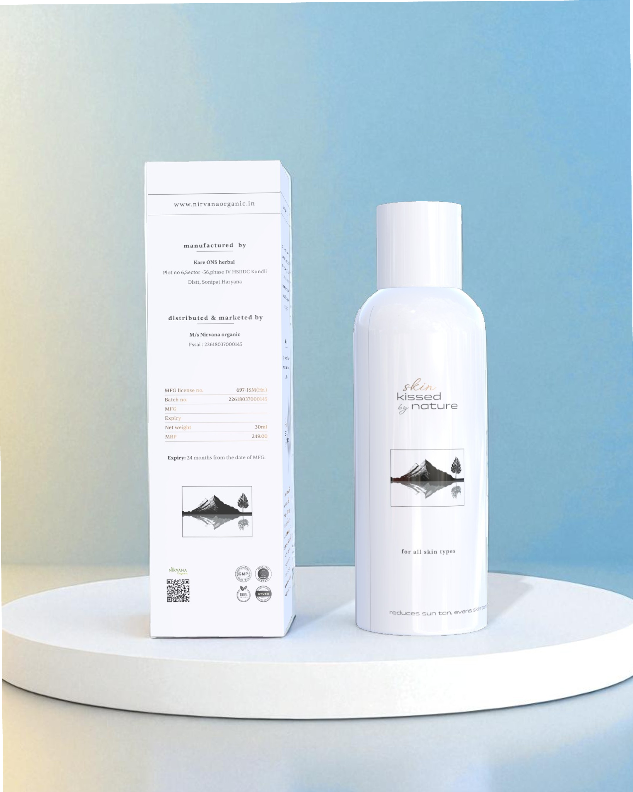 D-Tan Lotion - Natural Tan Remover with Seabuckthorn, Mulberry Extracts, Marigold & Aloe Vera
