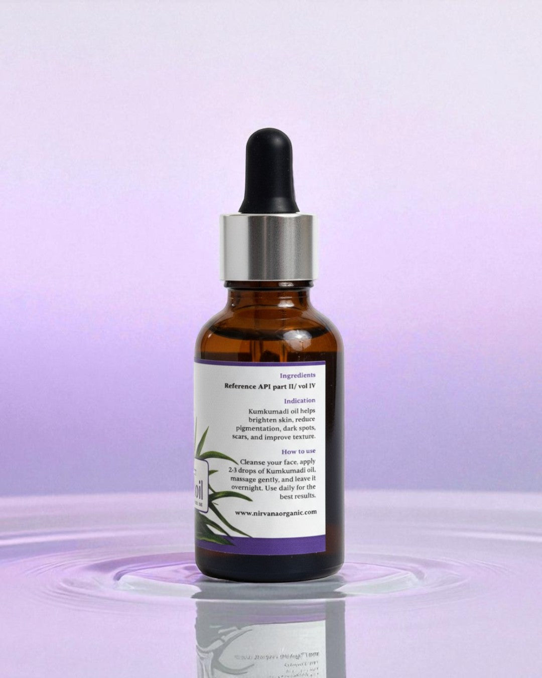 Pure Kumkumadi Oil 25ml - Ayurvedic Face Oil for Skin Brightening, Anti-Aging & Dark Spots