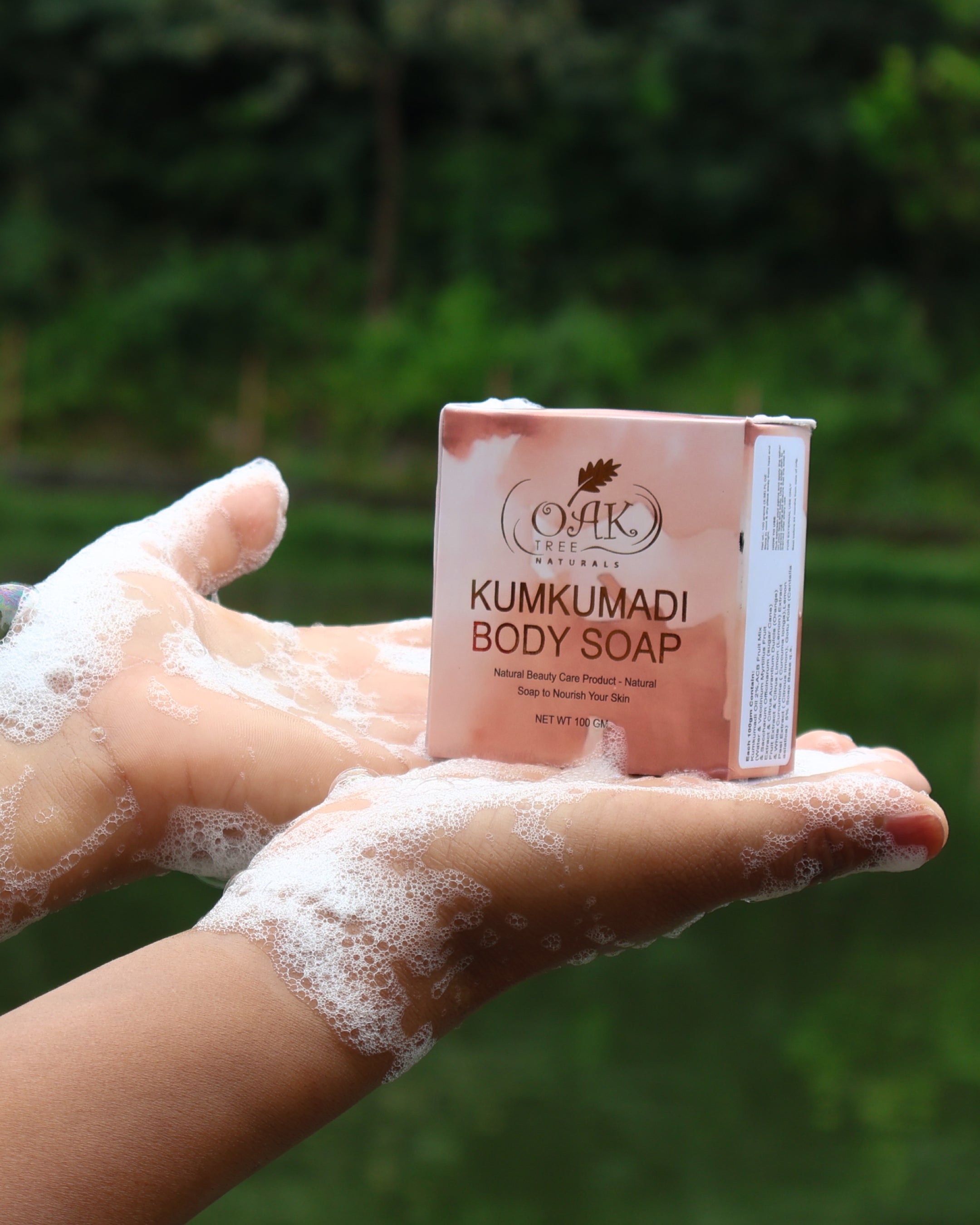 Advanced Kumkumadi Body Soap | Kumkumadi Oil, ACB Fruit Mix & Gold Glitter