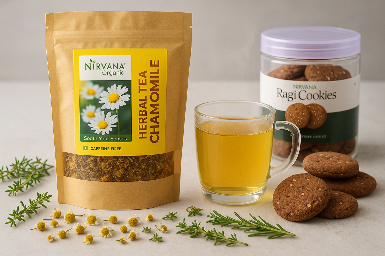 organic chamomile tea