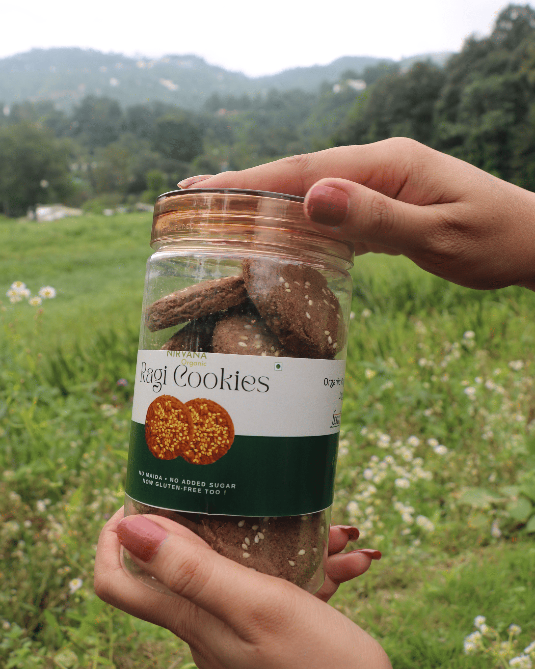 Ragi Cookies-Himalayan Finger Millet-More Nutritious & Digestive (200gms)