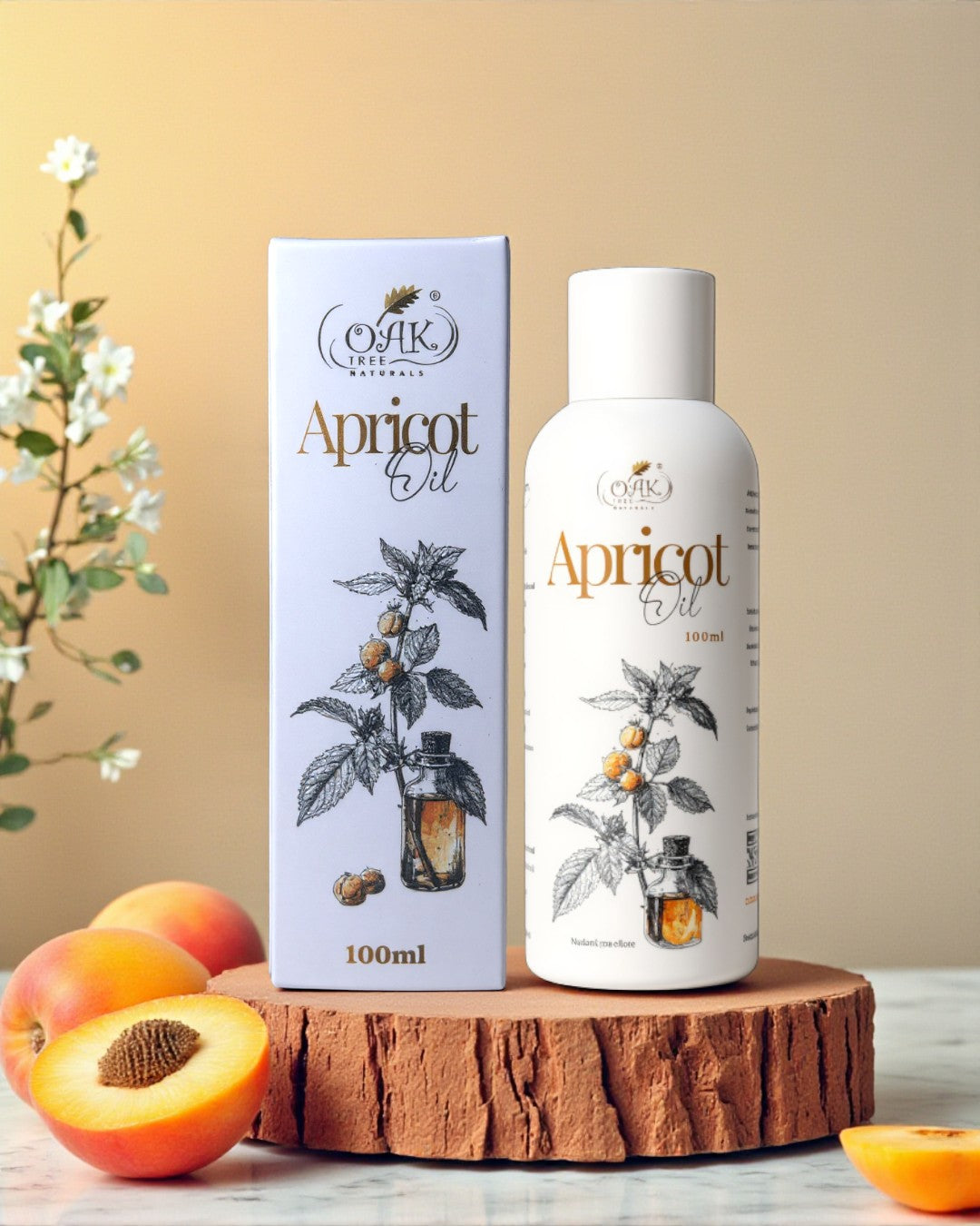 Apricot Seed Oil for Skin: Natural Hydration and Glow(100ml)